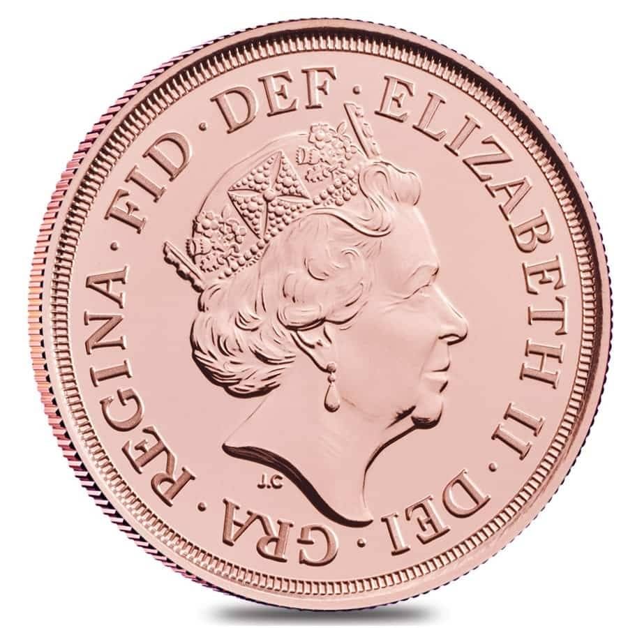 demi souverain or 2020 elizabeth II