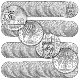 100 francs commémorative x100