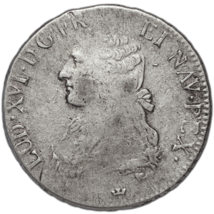Écu "aux rameaux d'olivier " Louis XVI 1789 Toulouse #1013