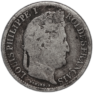1/2 franc Louis Philippe 1842 Rouen #1026