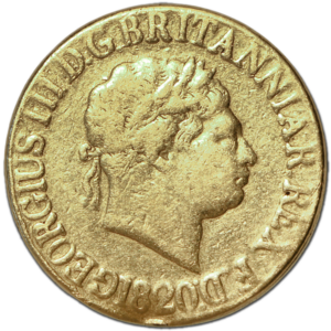 Souverain George III 1820 Londres #1028