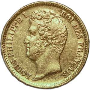 20 Francs Louis Philippe I 1831 Lille #1037