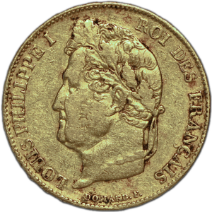 20 Francs Louis Philippe I 1834 Rouen #1038