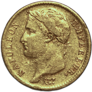 20 Francs Napoleon Empereur 1808 Toulouse #1042