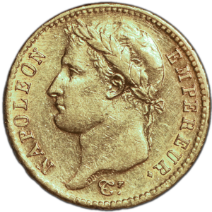20 Francs Napoleon Empereur 1809 Paris #1043