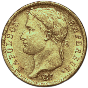 20 francs Napoléon Empereur 1810 Paris #1045