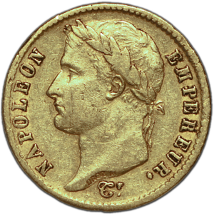 20 Francs Napoleon Empereur 1811 Turin #1047