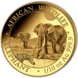 1/10 oz éléphant 2026