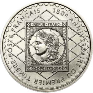 1 franc cérès timbre poste 1999 argent