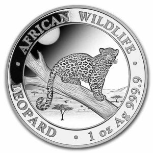 1 oz léopard 2021 argent