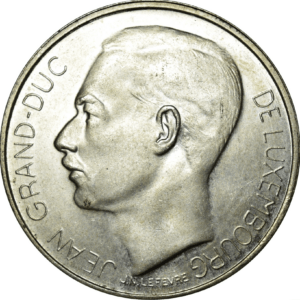 100 francs 1964 jean luxembourg argent