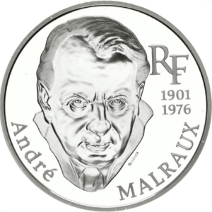 100 francs 1997 BU andré malraux argent grand module