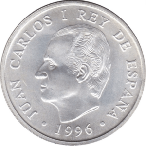 2000 pesetas Goya 1996 argent