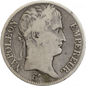 5 francs napoléon Ier tête laurée