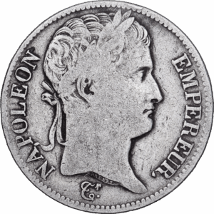 5 francs napoléon empereur 1811 limoges argent #1005