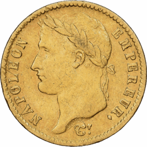 20 Francs Or Napoleon Empereur Paris #1049