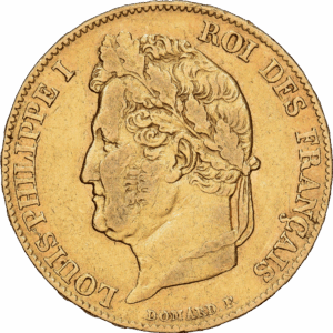 20 Francs Or Louis-Philippe I	Lille #1071
