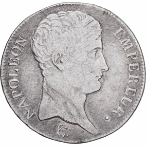 5 Francs Argent Napoléon Empereur Toulouse #1087