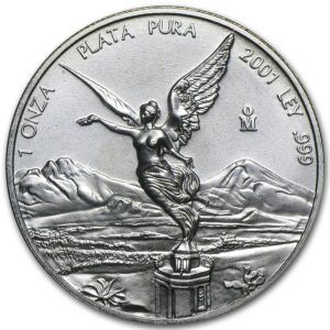 1 oz libertad 2001
