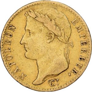 20 Francs Or Napoleon Empereur Paris 1815 #1136