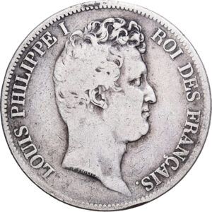 5 Franc Argent Louis Philippe I Nantes 1831 #1153