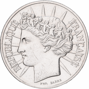 100 Francs Argent Fraternité (Piéfort) Pessac 1988 #1163