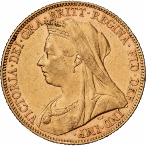Souverain Or Victoria Melbourne 1898 #1174