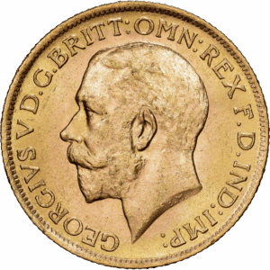 Souverain Or Georges V Sydney 1915 #1181