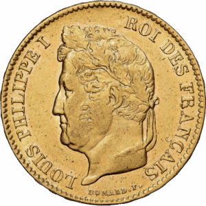 40 Francs Or Louis Phillippe I Paris 1834 #1213