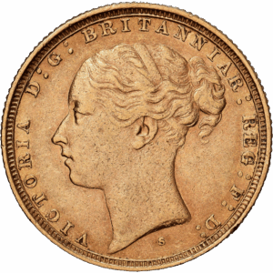 Souverain Or Victoria Londres 1884 #1216