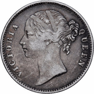Rupee Argent Victoria East India Company 1840 #1226