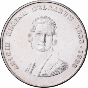 250 Francs Argent Reine Astrid Bruxelles 1995 #1235