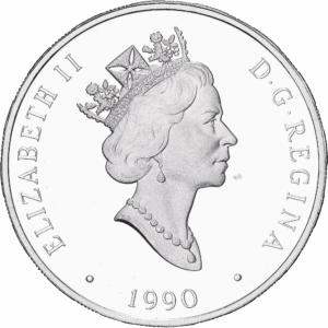 20 Dollars Argent	Elizabeth II - Série Aviation - Proof Ottawa 1990 #1237