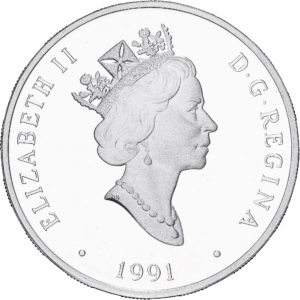 20 Dollars Argent	Elizabeth II - Série Aviation - Proof Ottawa 1991 #1239