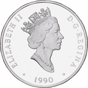 20 Dollars Argent	Elizabeth II - Série Aviation - Proof Ottawa 1990 #1241