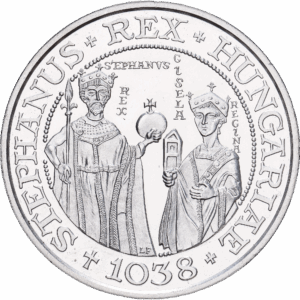 500 Forint Argent Étienne Ier de Hongrie Budapest 1988 #1264