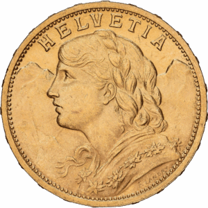 20 francs or vreneli Suisse Berne 1900 #1275