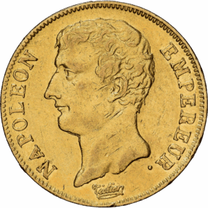 20 francs Napoleon Empereur An 12 Paris #1276