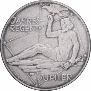 Médaille Argent Calendrier Jupiter Vienne 1966 #1286