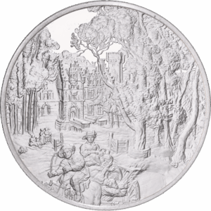 Médaille	Argent De Meesterwerken van Rubens Franklin Mint 1980 #1292