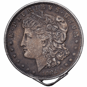 Dollar Argent Morgan -Pendentif- Philadelphie 1921 #1297