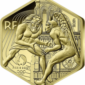 250 euros or 2024 JO de paris hercule à la lutte