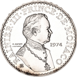 50 francs rainier III monaco