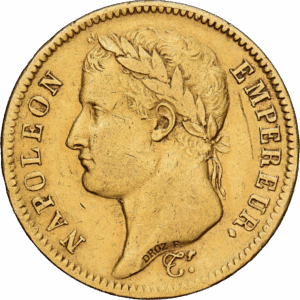 40 Francs Or Napoleon Empereur Paris 1811 #1324