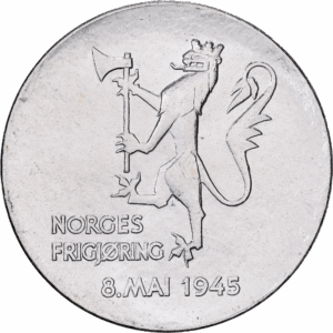 200 kroner Argent Harald V Kongsberg 1980 #1346