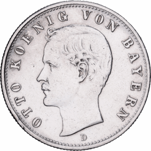2 Mark Argent Otto Munich 1913 #1348