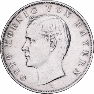 3 Mark Argent Otto Munich 1909 #1349
