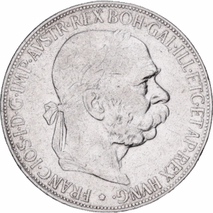 5 Couronnes Argent François Joseph Ier Vienne 1907 #1357