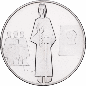 Médaille Argent – 500 ans de l'ermitage de Saint Nicolas de Flüe (1467–1967) 1967 #1367