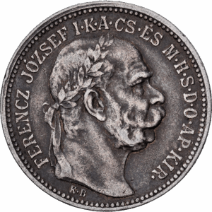1 korona Argent François-Joseph Ier Kremnica 1915 #1380